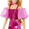 BARBIE DELUXE STYLE PAPUSA BARBIE TINUTA ROZ METALIZAT