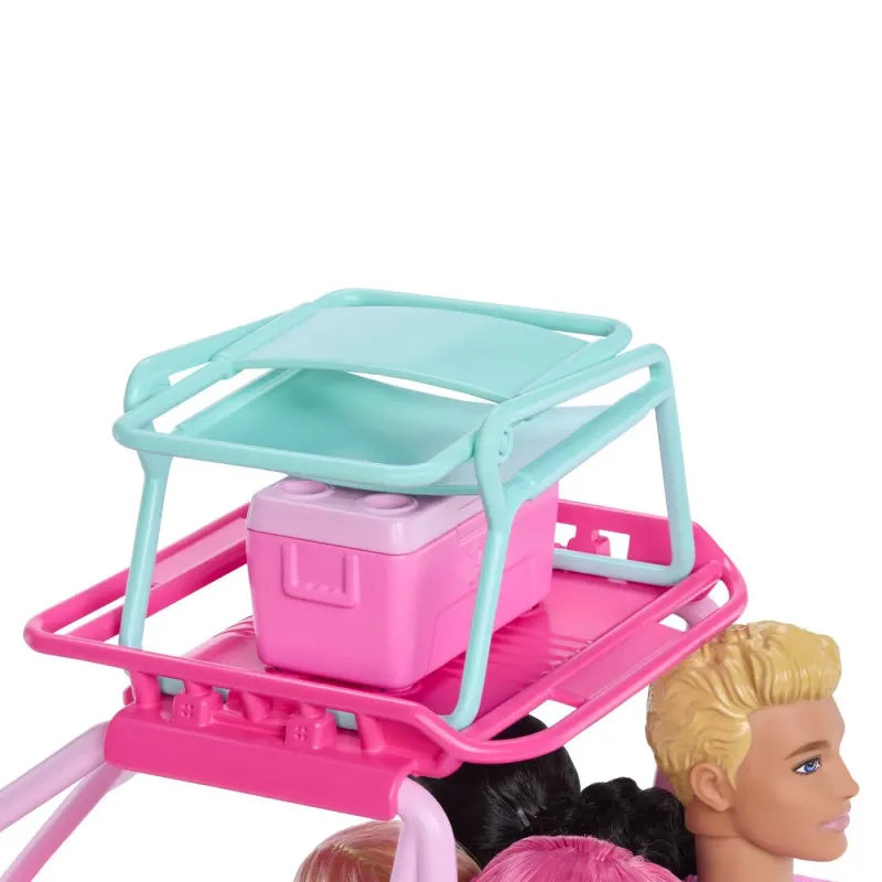 BARBIE MYSTERIES DETECTIVI PE PLAJA MAȘINUȚĂ BUGGY ȘI ACCESORII