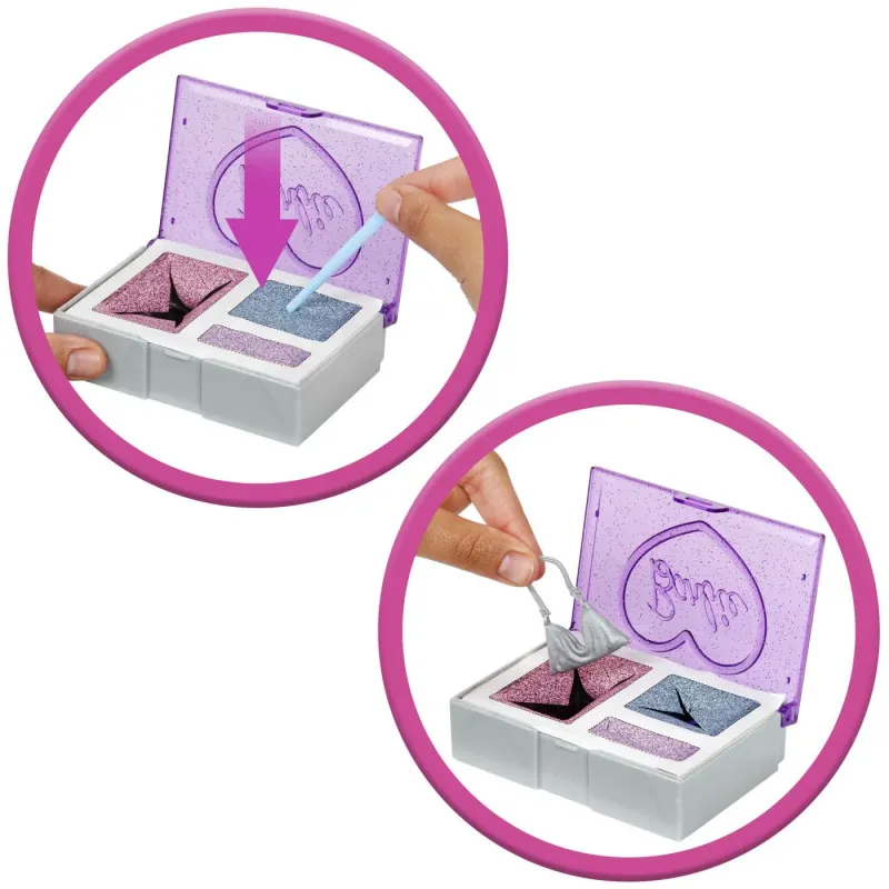 BARBIE SET PARTY UNBOXED REVEAL PAPUSA BARBIE VIOLET CU 10 ACCESORII SURPRIZA