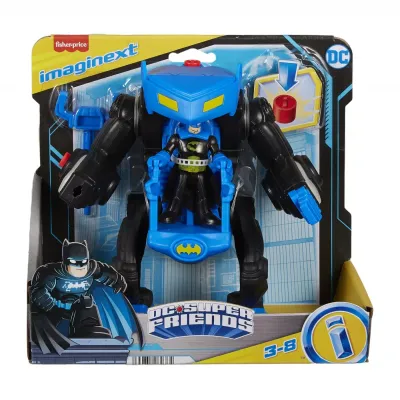 FISHER PRICE IMAGINEXT DC SUPER FRIENDS VEHICUL CU FIGURINĂ BATMAN