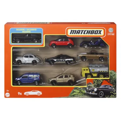 MATCHBOX SET 9 MASINUTE MGB GT COUPE 1971