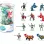 PAPO FIGURINĂ SET MINI CAVALERI 12 PIESE