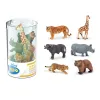 PAPO FIGURINĂ SET 6 MINIANIMALE SALBATICE