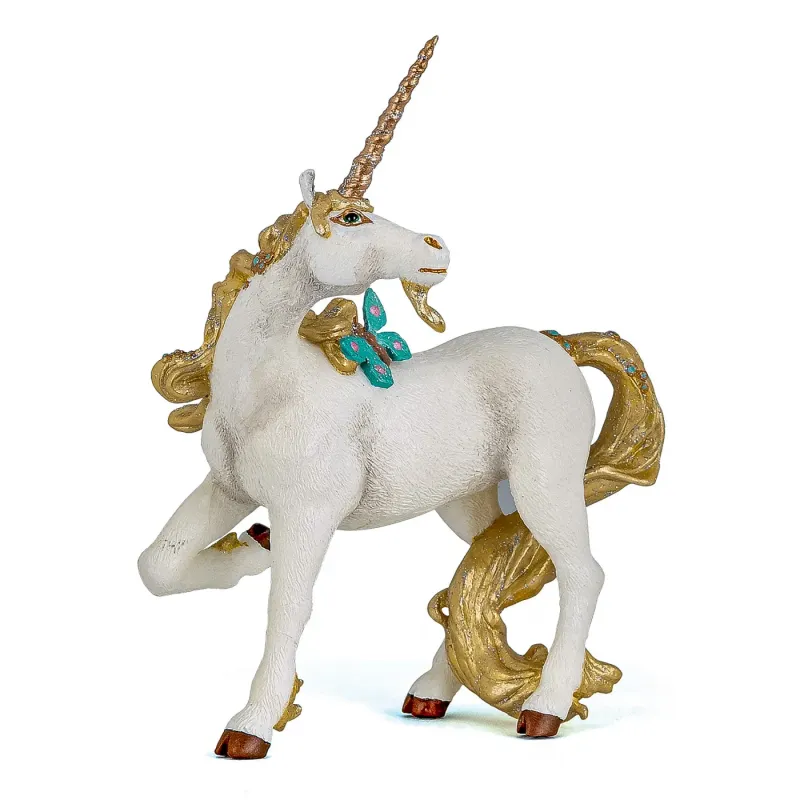 PAPO FIGURINĂ UNICORNUL AURIU
