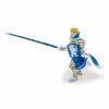 PAPO FIGURINĂ REGE CU BLAZON DRAGON albastru