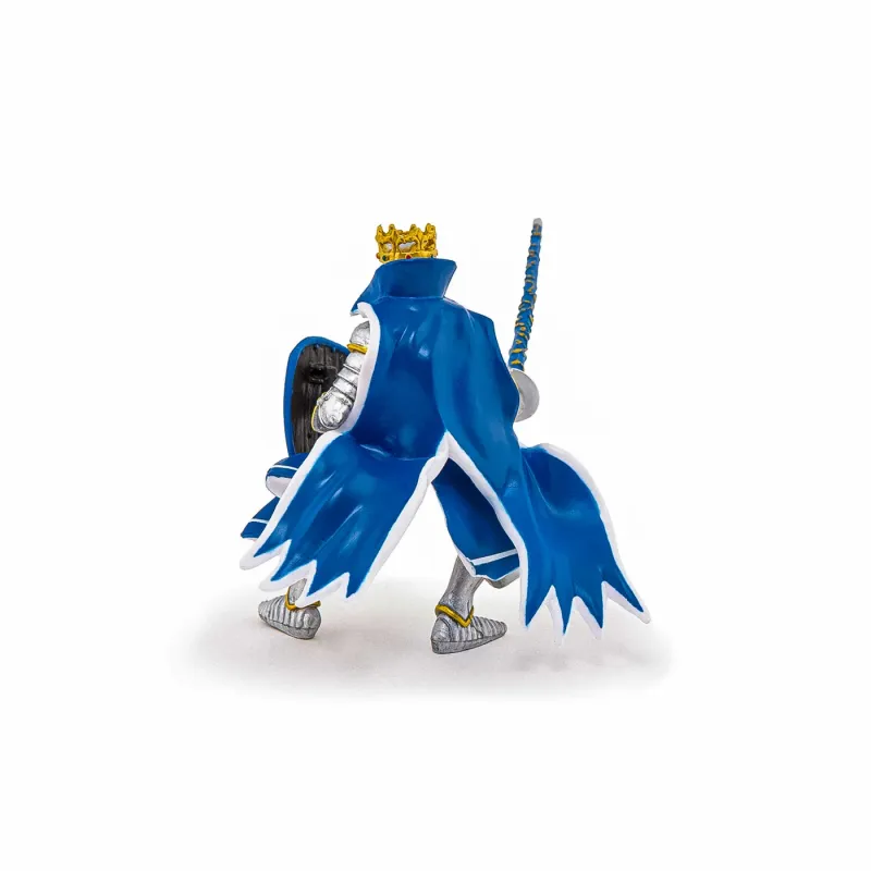 PAPO FIGURINĂ REGE CU BLAZON DRAGON albastru