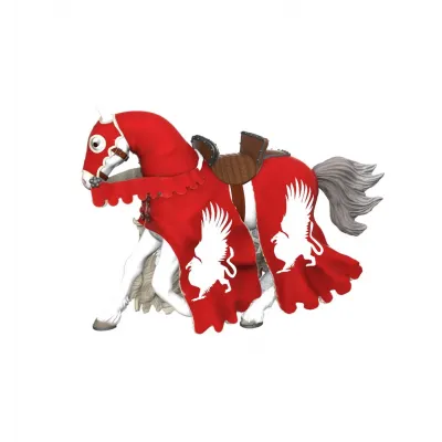 PAPO FIGURINĂ CAL CAVALERULUI MEDIEVAL GRIFON