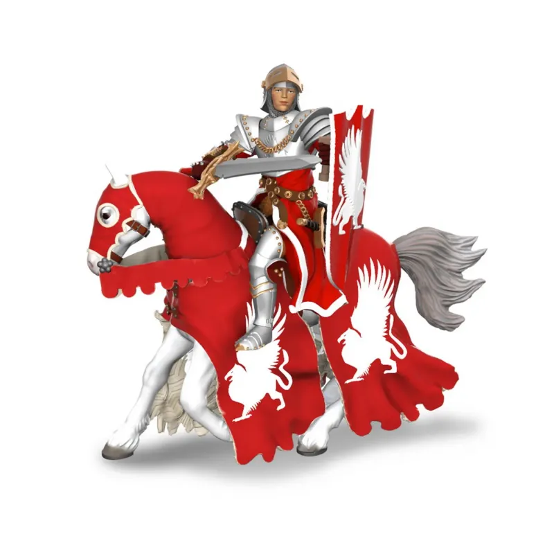 PAPO FIGURINĂ CAL CAVALERULUI MEDIEVAL GRIFON