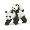 PAPO FIGURINĂ URSULET PANDA CU PUI