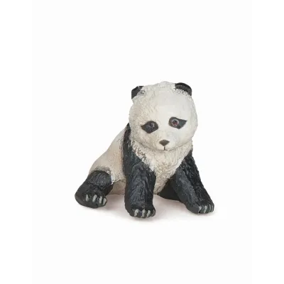 PAPO FIGURINĂ PUI DE PANDA IN SEZUT