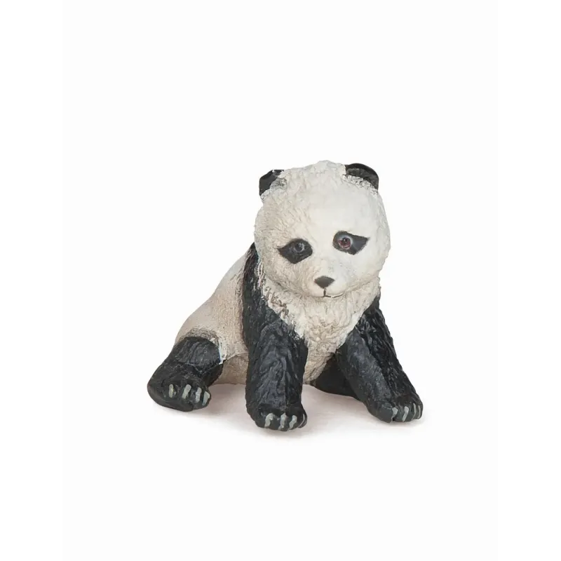 PAPO FIGURINĂ PUI DE PANDA IN SEZUT