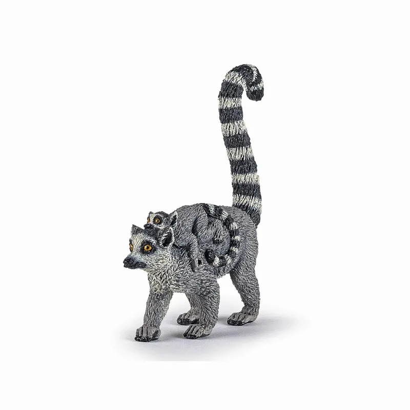 PAPO FIGURINĂ LEMUR CU PUI