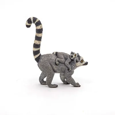 PAPO FIGURINĂ LEMUR CU PUI