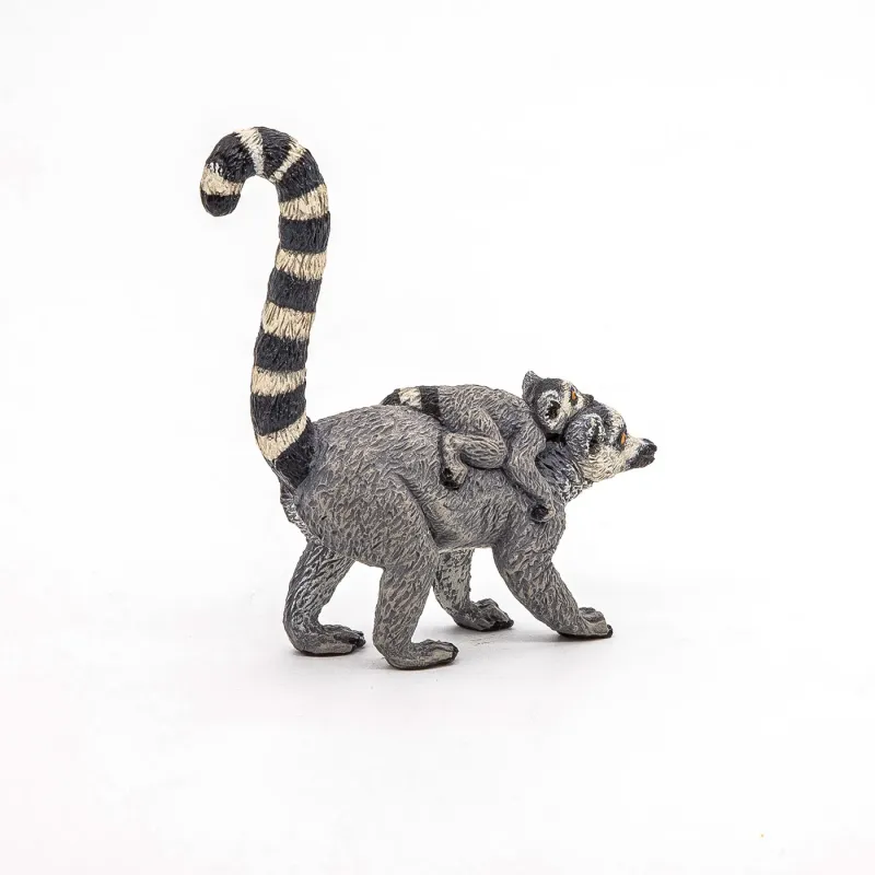 PAPO FIGURINĂ LEMUR CU PUI