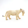 PAPO FIGURINĂ LEOAICA ALBA CU PUI
