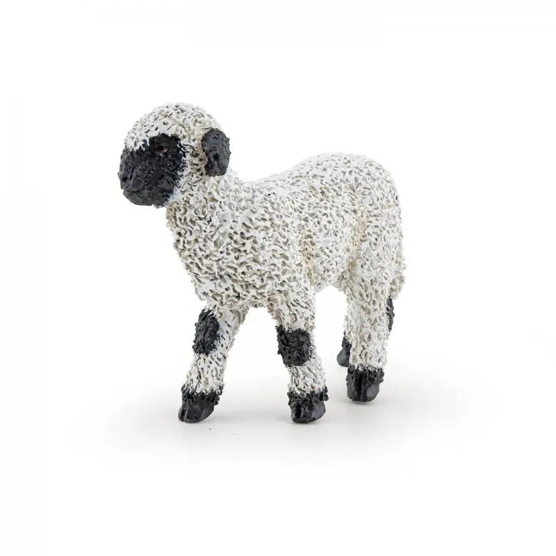 PAPO FIGURINĂ MIELUL DIN VALAIS CU NASUL NEGRU