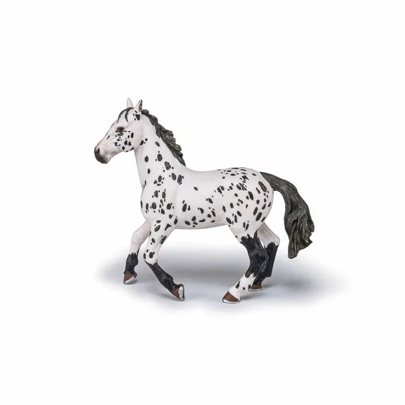 PAPO FIGURINĂ IAPA APPALOOSA NEAGRA