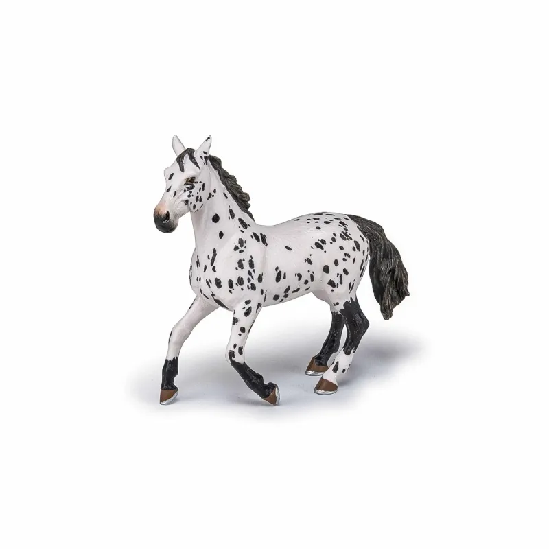 PAPO FIGURINĂ IAPA APPALOOSA NEAGRA