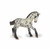 PAPO FIGURINĂ MANZ APPALOOSA NEGRU