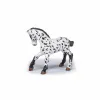 PAPO FIGURINĂ MANZ APPALOOSA NEGRU