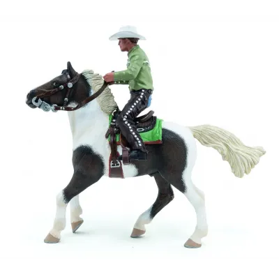 PAPO FIGURINĂ COWBOY ȘI CALUL SAU