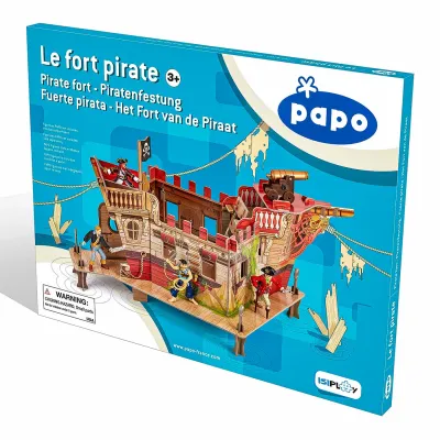 PAPO FIGURINĂ PUZZLE 3D CORABIE PIRATI