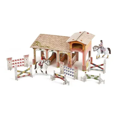 PAPO FIGURINĂ SET PONEY CLUB-BOXA CARTON+4 FIGURINE