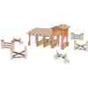 PAPO FIGURINĂ SET PONEY CLUB-BOXA CARTON+4 FIGURINE