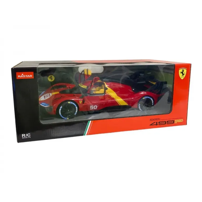 MAȘINĂ CU TELECOMANDĂ FERRARI 499P SCARA 1 LA 14