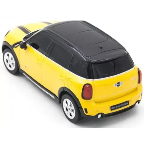 MAȘINĂ CU TELECOMANDĂ MINI COOPER GALBENA CU SCARA 1 LA 24