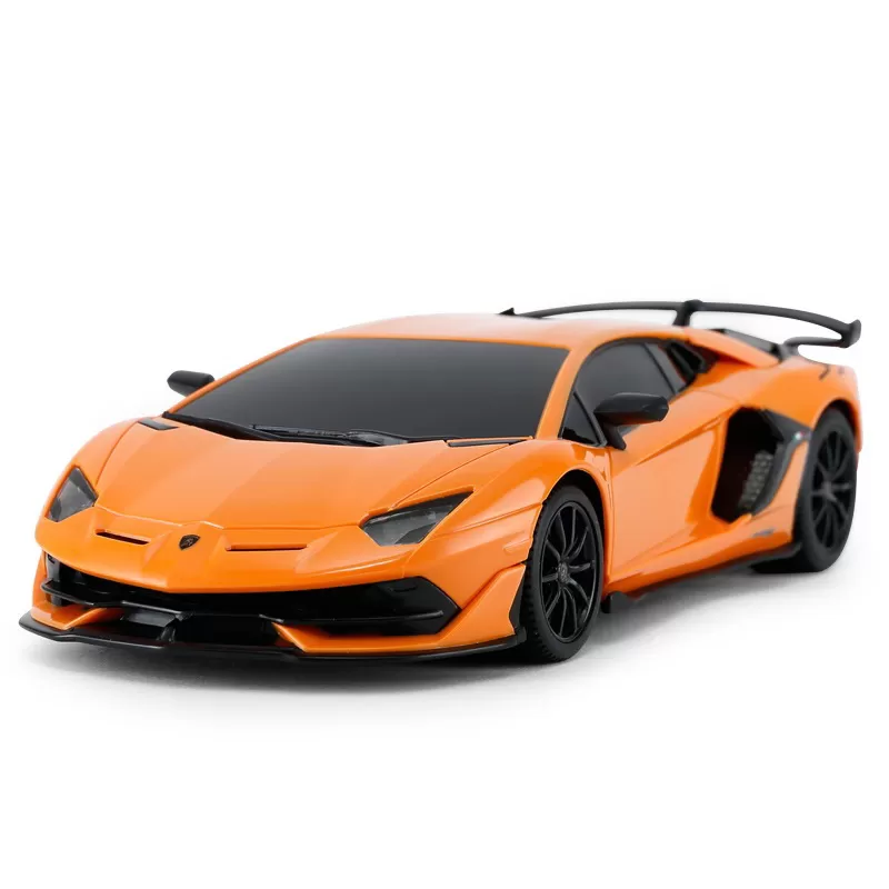 MAȘINĂ CU TELECOMANDĂ LAMBORGHINI PORTOCALIU CU SCARA 1 LA 24