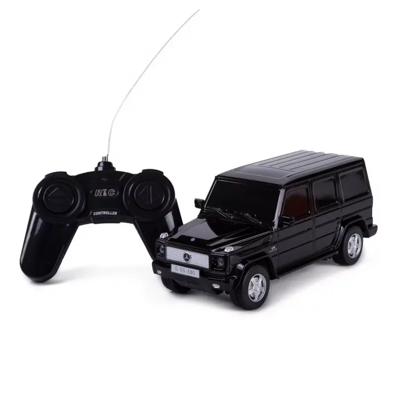 MAȘINĂ CU TELECOMANDĂ MERCEDES-BENZ G55 NEGRU CU SCARA 1 LA 24