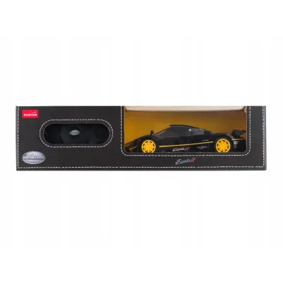 MAȘINĂ CU TELECOMANDĂ PAGANI ZONDA R NEGRU CU SCARA 1 LA 24