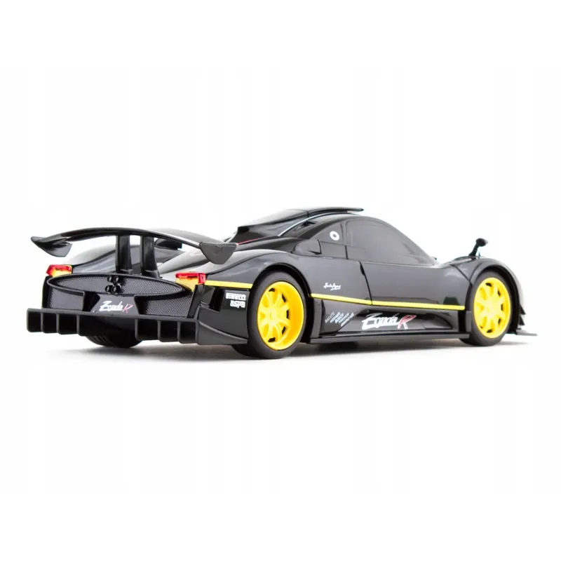 MAȘINĂ CU TELECOMANDĂ PAGANI ZONDA R NEGRU CU SCARA 1 LA 24