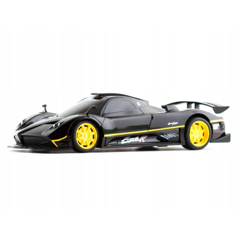 MAȘINĂ CU TELECOMANDĂ PAGANI ZONDA R NEGRU CU SCARA 1 LA 24