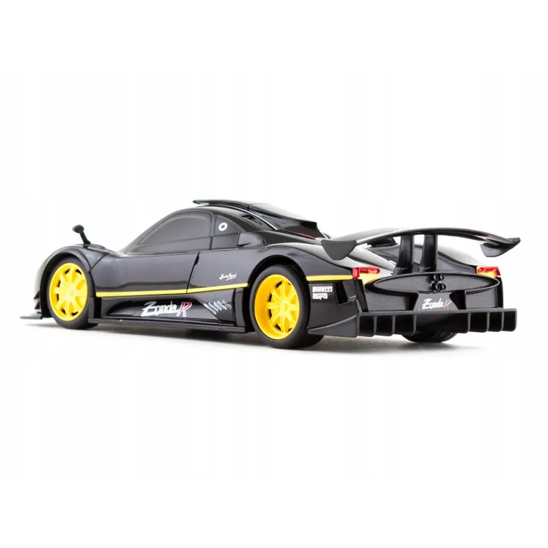MAȘINĂ CU TELECOMANDĂ PAGANI ZONDA R NEGRU CU SCARA 1 LA 24