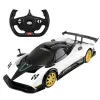 MAȘINĂ CU TELECOMANDĂ PAGANI ZONDA R ALB CU SCARA 1 LA 14