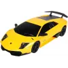 MAȘINĂ CU TELECOMANDĂ LAMBORGHINI MURCIELAGO LP670 GALBEN CU SCARA 1 LA 24
