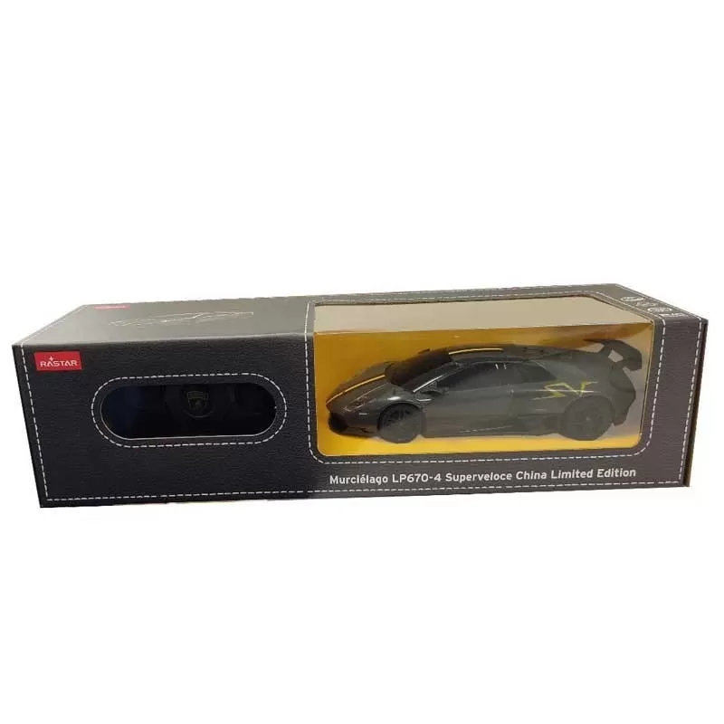 MAȘINĂ CU TELECOMANDĂ LAMBORGHINI MURCIELAGO LP670-4 SUPERVELOCE CHINA LIMITED EDITION CU SCARA 1 LA 24