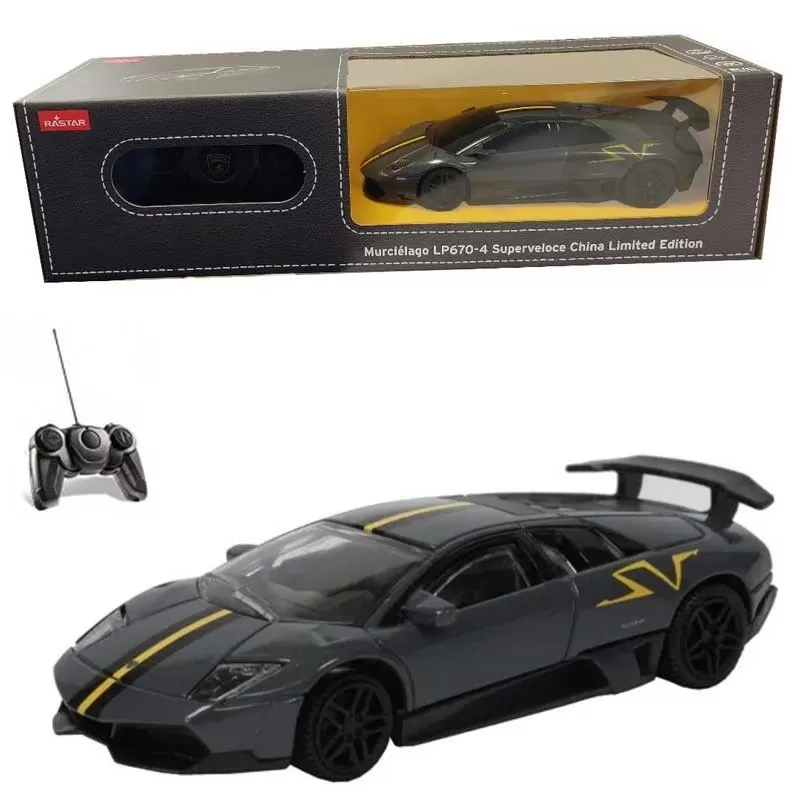 MAȘINĂ CU TELECOMANDĂ LAMBORGHINI MURCIELAGO LP670-4 SUPERVELOCE CHINA LIMITED EDITION CU SCARA 1 LA 24