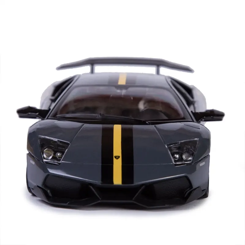 Machetă auto Rastar - LAMBORGHINI Murcielago LP670-4 Gri/Galben - [1:24]