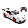 MAȘINĂ CU TELECOMANDĂ PORSCHE GT3 RS ALB CU SCARA 1 LA 24