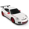 MAȘINĂ CU TELECOMANDĂ PORSCHE GT3 RS ALB CU SCARA 1 LA 24