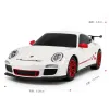 MAȘINĂ CU TELECOMANDĂ PORSCHE GT3 RS ALB CU SCARA 1 LA 24