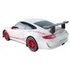 MAȘINĂ CU TELECOMANDĂ PORSCHE GT3 RS ALB CU SCARA 1 LA 24