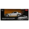 MAȘINĂ CU TELECOMANDĂ MERCEDES-BENZ SLS AMG ARGINTIE SCARA 1 LA 24