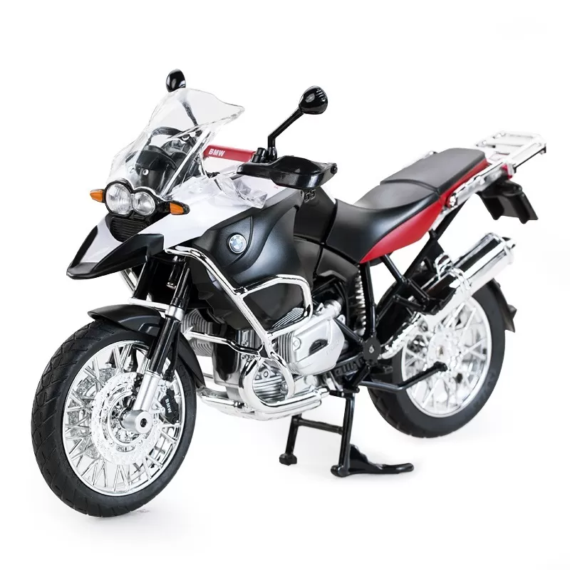 Machetă motocicletă Rastar - BMW RS1200 GS Alb [1:9]