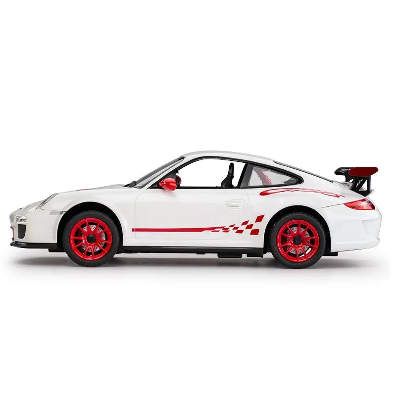 MAȘINĂ CU TELECOMANDĂ PORSCHE GT3 ALB CU SCARA 1 LA 14
