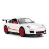 MAȘINĂ CU TELECOMANDĂ PORSCHE GT3 ALB CU SCARA 1 LA 14