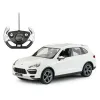 MAȘINĂ CU TELECOMANDĂ PORSCHE CAYENNE TURBO ALB CU SCARA 1 LA 14